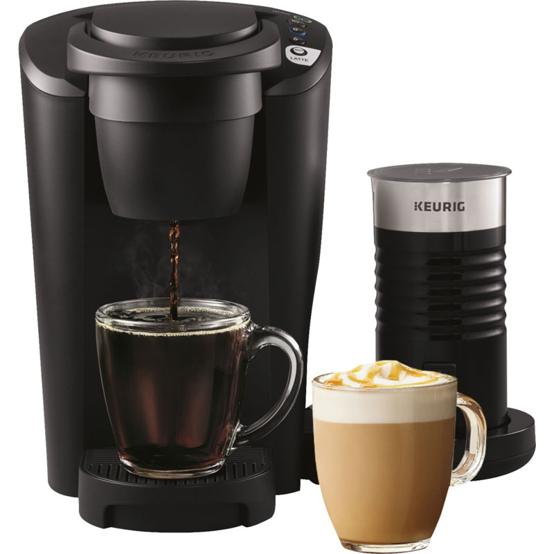 Keurig - K Latte Single Serve K-Cup Pod Coffee Maker - Black